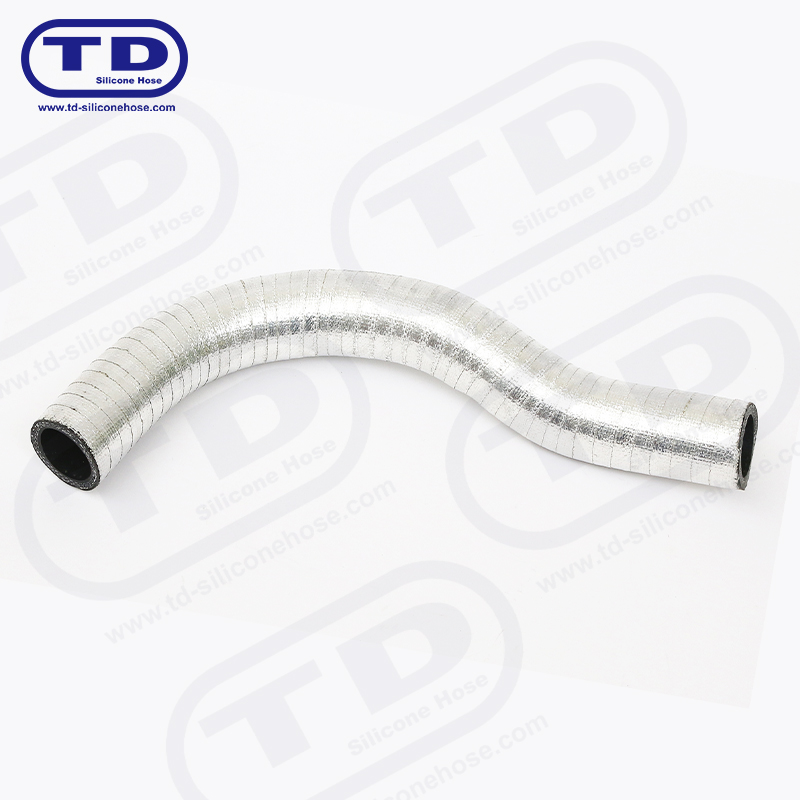 خرطوم سيليكون مغلف بالألومنيوم